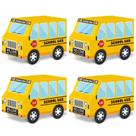 Caixas de guloseimas para festas ZOIIWA School Bus de volta às aulas 24 unidades Caixas de guloseimas para festas ZOIIWA School Bus de volta às aulas 24 unidades