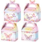 Caixas de guloseimas Party Favor Nezyo Butterfly Pink/Purple x24
