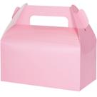 Caixas de guloseimas UnicoPak Pink Gable, pacote com 30 para lanches e doces e brinquedos Caixas de guloseimas UnicoPak Pink Gable, pacote com 30 para lanches e doces e brinquedos