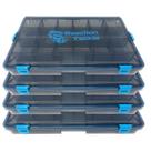 Caixas de Iscas Reaction Tackle 3700 Portáteis - Kit com 4 Unidades