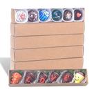 Caixas de padaria JCXGRVC Strawberry, pacote com 15 30,5x5,7x5cm