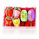 Caixas de padaria SLShepack 20 unidades transparentes com janela 20,3 x 12,7 x 5 cm