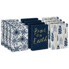 Caixas de presente de Natal médias Hallmark 36x24x5 cm, pacote com 12