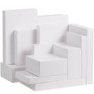 Caixas de presente JOYIN White Cardboard para o Natal, 12 unidades