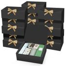 Caixas de presente PEKGRIL 15 peças com tampas 25x20x10cm, papel kraft branco Caixas de presente PEKGRIL 15 peças com tampas 25x20x10cm, papel kraft branco