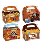 Caixas de presente Pirate Treasure Chest 12 unidades 16,5 x 9,5 x 9,5 cm