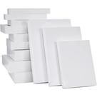 Caixas de presente SUNCOLOR Tamanhos variados (4 caixas 28x20x4, 4 caixas 36x24x5, 4 caixas 41x28x7) brancas