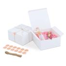 Caixas de presente YUEFANBOX White Paper 20x20x10cm, pacote com 12