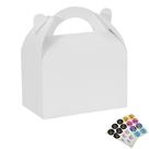 Caixas de presentes Bsay Party Favor, pacote com 30, brancas, 17x10x10cm