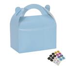Caixas de presentes para festas, pacote Bsay 30, 6,5 x 10 x 10 cm (azul)
