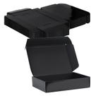 Caixas de remessa Rempry 9x6x2cm pretas para pequenas empresas, pacote com 20