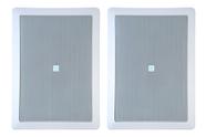 Caixas de Som Arandela J B L 6W21RT Retangular 50 Watts RMS Branca ORIGINAL LACRADA