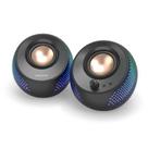 Caixas de Som Creative Pebble X 2.0 - USB-C e Bluetooth 5.3