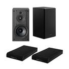 Caixas de Som de Estante Sony SS-CS5M2 3 Vias com Almofadas de Isolamento