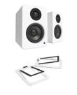 Caixas de Som Kanto YU2 Drivers de 3" Tweeter de 3/4" Amplificador Classe D