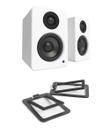 Caixas de Som para PC Gamer Kanto YU2 Drivers de 3" 100W USB DAC
