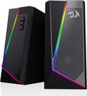 Caixas de Som Redragon GS520 RGB 2.0 - USB - Iluminação RGB