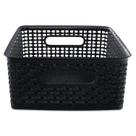 Caixas de tecido de plástico Advantus Medium Black, pacote com 2 Caixas de tecido de plástico Advantus Medium Black, pacote com 2