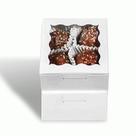 Caixas de trufas de chocolate para assar romanticamente 8,2 x 8,2 x 3,9 cm 50 unidades