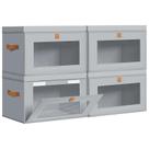 Caixas Organizadoras DIMJ 4 Unidades Grande em Tecido 42x30x28 cm