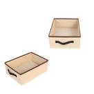 Caixas Organizadoras Para Armazenamento Multiuso 28x15x38 Kit 2