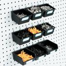 Caixas Pegboard FRIMOONY para organizar acessórios, pacote com 6