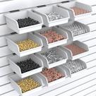 Caixas Slatwall com ganchos BeaptCely Plastic Organizer (12)