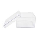 Caixinha Acrílica Transparente 7cm Chata Resistente Para Lembrancinha - 20 Uni
