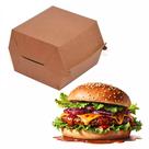 Caixinha Caixa Hambúrguer Lanche Delivery Kraft c 50 unid