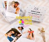 Caixinha com fotos polaroids