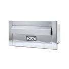 Caixinha De Correio All Inox Moderna 35cm Caixinha De Correio All Inox Moderna 35cm
