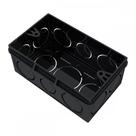 Caixinha De Luz Pvc Tigre Preta 4X2 Pesada - Kit C/24 Pecas