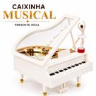 Caixinha de Música Formato Piano Com Bailarina Dançarina Caixinha de Música Formato Piano Com Bailarina Dançarina