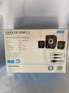 Caixinha de som 2.1 para pc