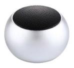 Caixinha De Som Bluetooth Mini Speaker 3w Portátil Usb Prata.