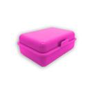 Caixinha Lembrancinha Plástica Rosa 18cm x 7cm - 1 unidade - Rizzo