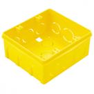 Caixinha Luz Amarela Pvc 4X4 Brascom - Kit C/50 Unidades