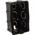 Caixinha Luz Plastica 4X2 Pial/Legrand Preta 689044 - Kit C/32
