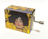 Caixinha Musical Fridolin "Arabesco" com motivo Gustav Klimt, Judith