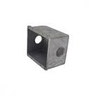 Caixinha Piso 4X4 Aluminio Baixa 3/4 2Saidas