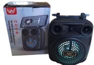 Caixinha Portátil De Som Bluetooth USB Radio Fm - Altomex