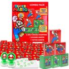 Caixinhas de lembrancinhas Super Mario com 20 peças e adesivos