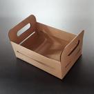 Caixote de Papel Kraft para Lembrancinha 22cm x 15cm - com 5 unidades - Rizzo Caixote de Papel Kraft para Lembrancinha 22cm x 15cm - com 5 unidades - Rizzo