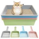 Caja de Arena para Gatos Kathson Abierta Mediana con Pala 4PCS Caja de Arena para Gatos Kathson Abierta Mediana con Pala 4PCS