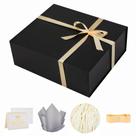Caja de regalo UoeRing XL 43x37x15 cm con tapa magnética