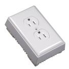 Caja para Toma de Corriente Legrand Wiremold NMW2-D Blanca para Sistema de Canaletas
