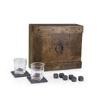Caja para whisky para regalo LEGACY de madera de roble