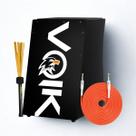 Cajon Elétrico Preto Com Vassourinha STD Lite C83 AG OG Voik By FSA