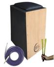Cajon JEG Elétrico Inclinado + Cabo + 2 Vassourinha