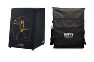 Cajon Strike Da Vinci SK5066 Elétrico de Madeira c/ Capa